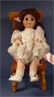 Collectable Elgin porcelain goggle eye doll