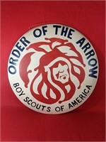 Handpainted Boy Scout Sign