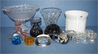 Quantity of assorted vintage glassware