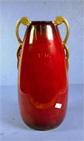 Large Carltonware rouge royale vase