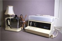 Two various vintage 'Teasmade' appliances