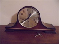 Vintage Linden Mantel Clock Germany