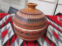 Navajo pottery by Terry Smith 7" tall