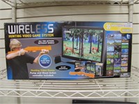 Wireless Hunting video game system in box