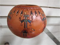1 Navajo pitch pot  by JW 4" tall