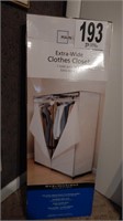 EXTRA-WIDE CLOTHES CLOSET STILL IN BOX
