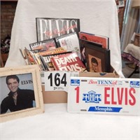 ASSORTED ELVIS PRESLEY COLLECTIBLE ITEMS AND