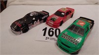3 DIE CAST METAL NASCAR STOCK CARS #18 AND #94 8