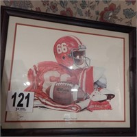 FRAMED WKU HILL TOPPERS ART PRINT #1717 OF 2000