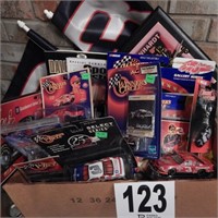 BOX LOT DALE EARNHARDT #3 COLLECTIBLE ITEMS
