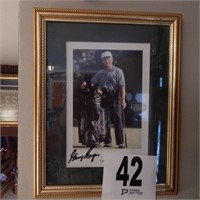 AUTOGRAPHED PHOTO OF GOLD GREAT GARY PLAYER 15X12