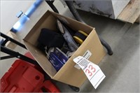 LOT, MISC ELECTRICAL TOOLS & SUPPLIES IN THIS BOX