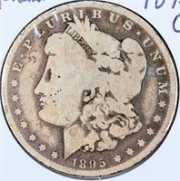 Coin 1895-O  Morgan Silver Dollar Key Good