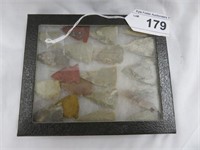 SELECTION OF ARROWHEADS (DISPLAY NOT FOR SALE)