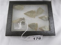 SELECTION OF ARROWHEADS (DISPLAY NOT FOR SALE)