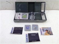 Nintendo Game Boy w/ (2) Games & Case