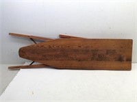 Vtg/Atq Wood Ironing Board  54"