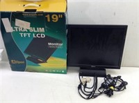 19" Ultra Slim Monitor TFT LCD F9OJS