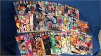 Lot of 50 comic books- justice league, green