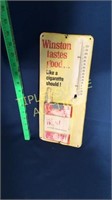 Winston thermometer 13" tall