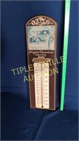 Chevrolet thermometer 22" tall  wood