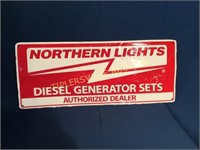 Northern Lights dealer sign  44"x18"
