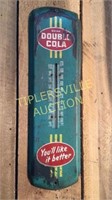 Double cola thermometer 17"h