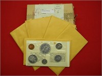 (5) Canada 1965 Silver uncirculated coin sets