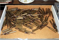 Vtg 105 Rds .30-06 Hi Brass Rifle Shells