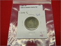 1888-S Seated Liberty Qtr
