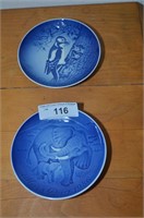 PAIR BING & GRONDAHL MOTHERS DAY PLATES