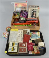 Mixed Toys & Collectibles w/ Playing Cards