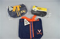 3pc College Football Hand Bags NWT