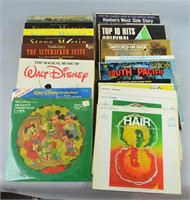 Vtg Disney & Other Record Lot w/ Sealed Pic Disc