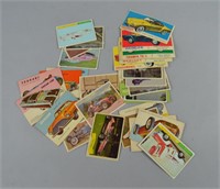 Vtg Non-Sports Vehicle Card Lot w/ Topps