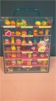 Lot Of Shopkins In Carrying Case