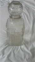 Crystal Decanter With Glass Top