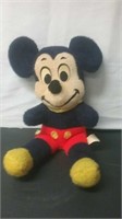 Vintage Stuffed Mickey Mouse