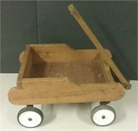 Decorative Wagon For Patio Or Garden