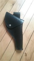 Leather Holster For A Hand Gun