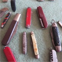 Old Pocket knives, Swiss Army Knives