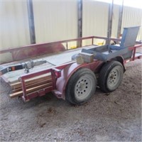 2007 12ft x 83" Tandem Axle Lamar Trailer