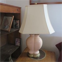 Ceramic Biege Lamp
