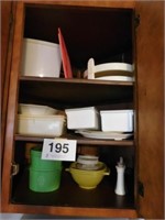 Tupperware and other storage containers