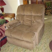 Recliner with massage