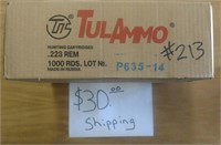 Tula .223 Case of 1,000 Rounds 55grn FMJ