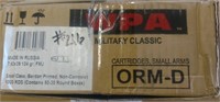 Wolf  7.62x39 Case of 1,000 Rounds 124grn FMJ
