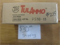 Tula .223 Case of 1,000 Rounds 55grn FMJ