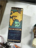 vintage radio tube