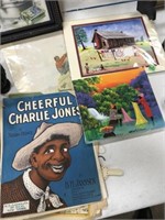 cheerful charlie music book, an more